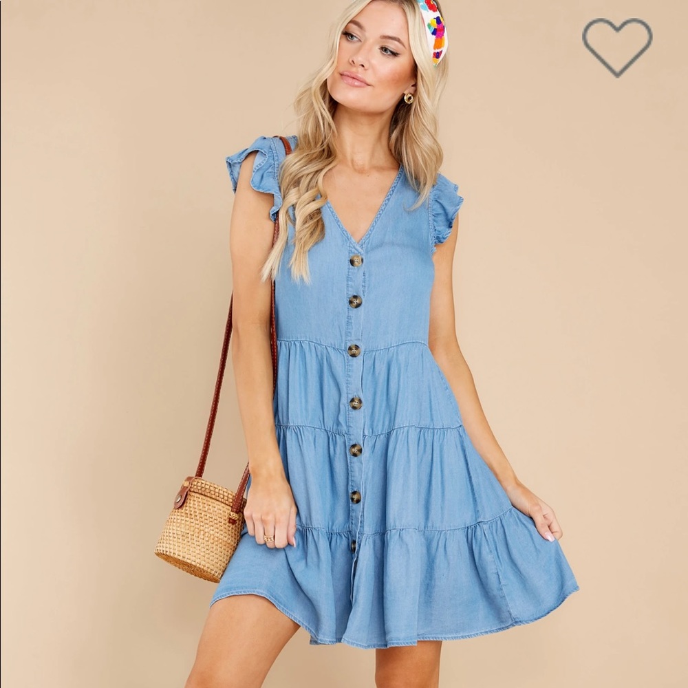 Chambray Dress